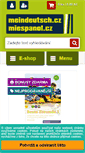 Mobile Screenshot of meindeutsch.cz